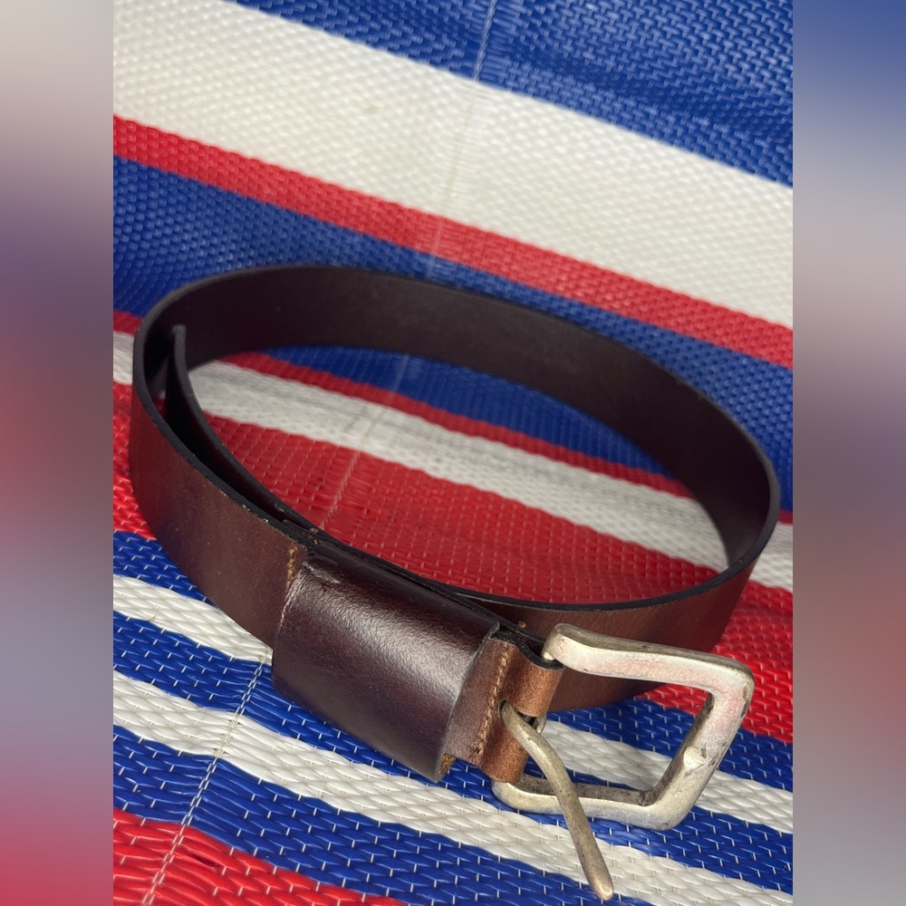 🥳✨ India Brown Genuine Leather Weatherproof Men's  Classic Elegant Vintage Belt - Picture 9 of 17